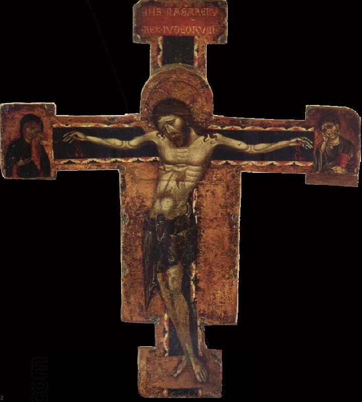 unknow artist Cross with the Crucifixion oil painting picture